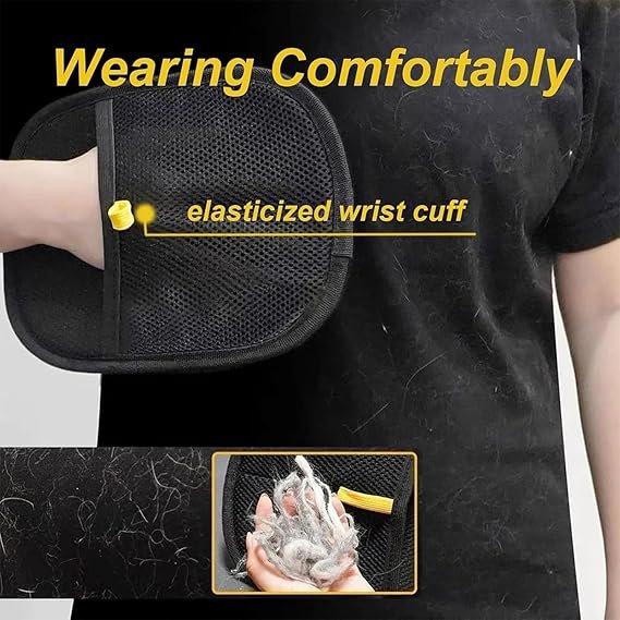 Pet Hair Removal Glove for Dogs & Cats - Image 2